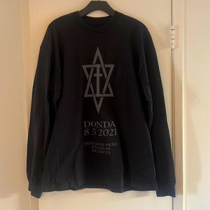 Kanye West (Ye) Donda Listening Party Long Sleeve Shirt Never Worn